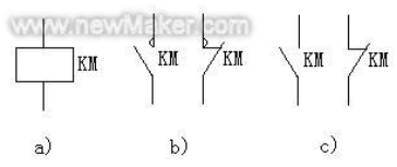 接觸器常見符號(hào)